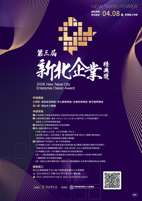 新北企業精典獎