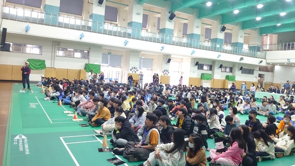 114年03月10日南勢國中招生說明會-麗林國小學生及部分家長場圖片